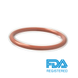 O-ring VMQ/FEP Ommanteld FDA